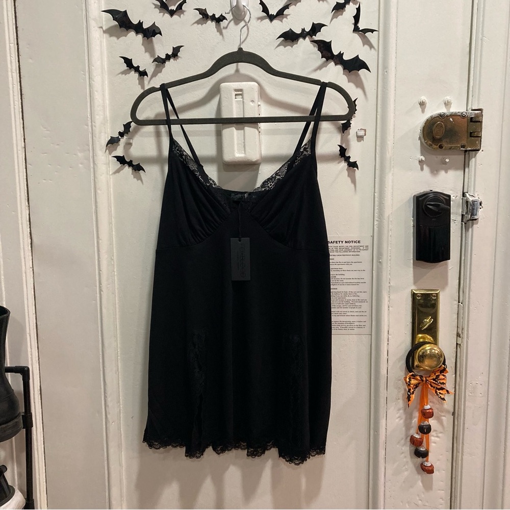 NWT Foxblood Make Me Over Babydoll Nightgown
